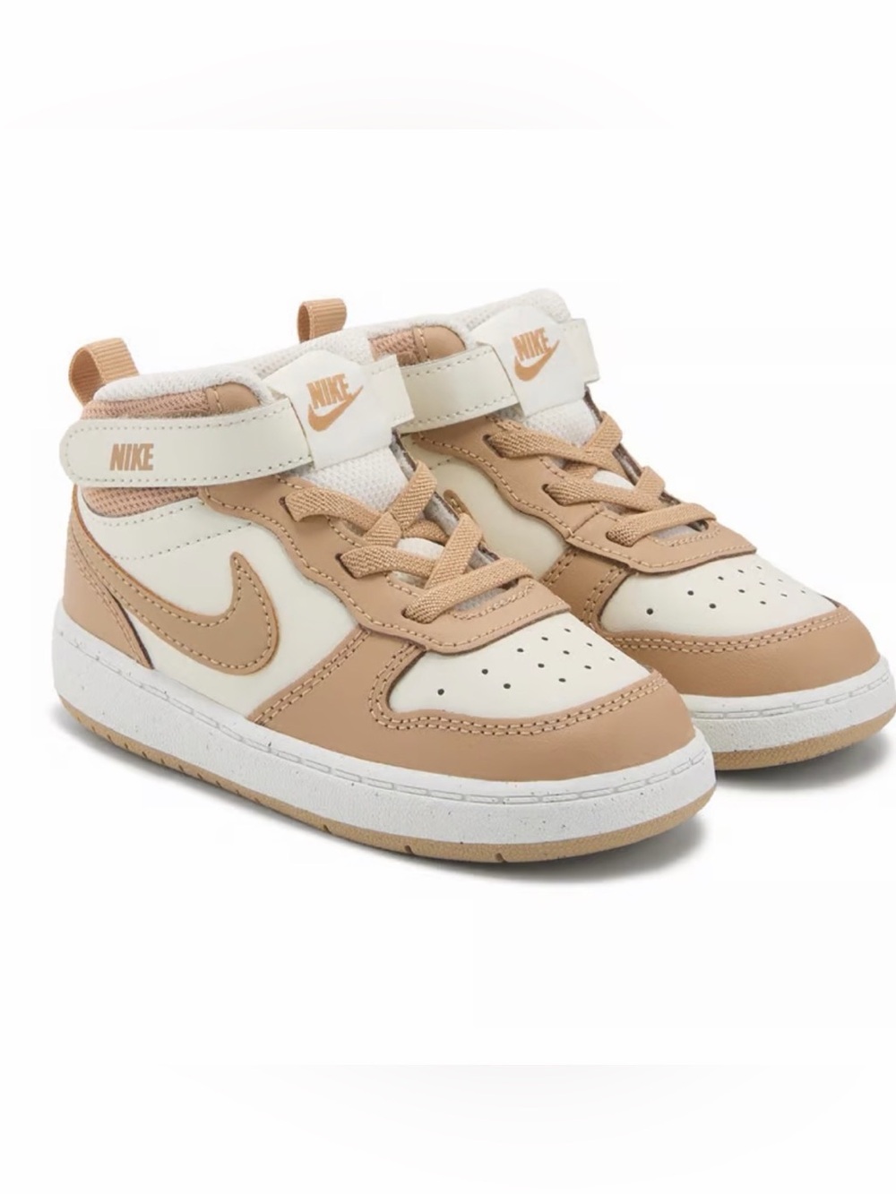 Kids' Court Borough Mid 2 High Top Sneaker Baby/Toddler
Cream and Tan